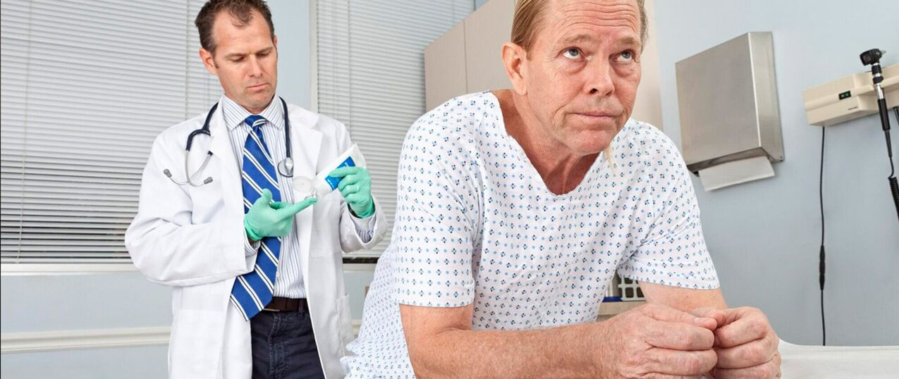 Prostatitisaren terapia medikuaren harreran
