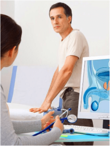Gizon batean prostatitis mota identifikatzea